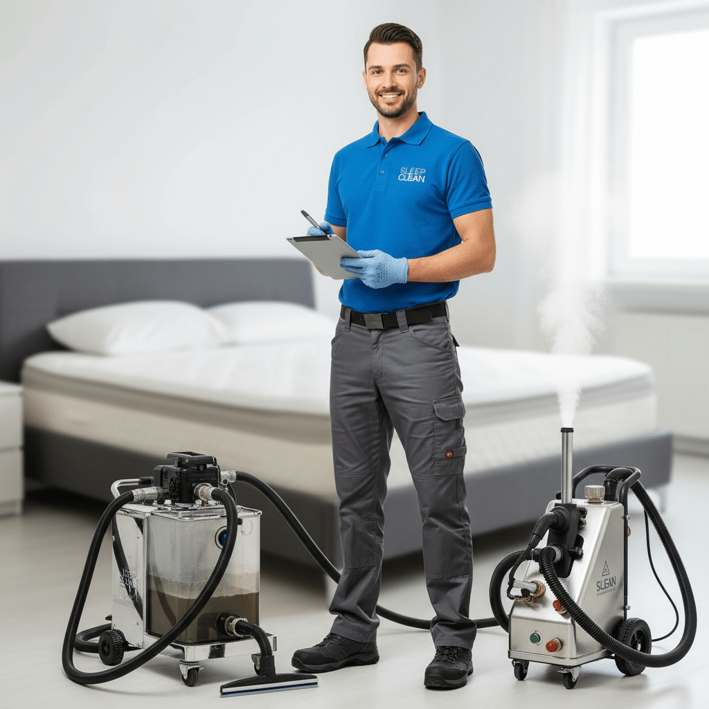 Clean and sanitized mattress surface